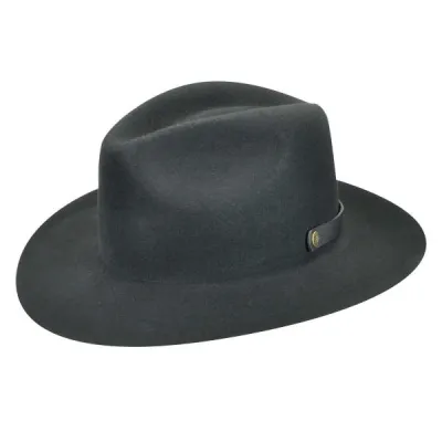 ASHMORE Black Hat - Bailey Reference: 12970 | Traclet Hatmakers
