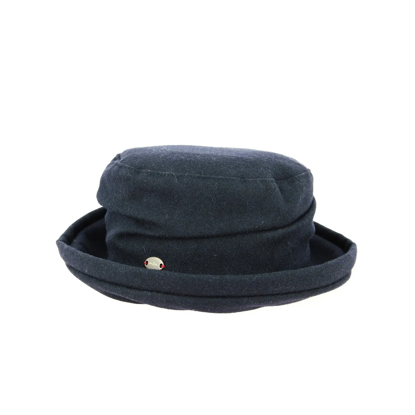 Chapeau Cloche Colas Laine Bleu Navy - MtM Reference : 12975 | Chapellerie Traclet