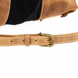Cambridge Carry Brown & Black Travel Bag - Tilley