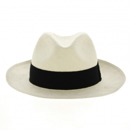 White Small Moden Panama Hat - Traclet