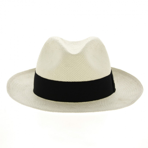 White Small Moden Panama Hat - Traclet
