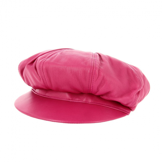 Casquette Gavroche Cuir Véritable - Traclet