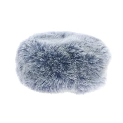 Toque Courchevel Bleue Fausse Fourrure - Traclet Reference : 13002 | Chapellerie Traclet
