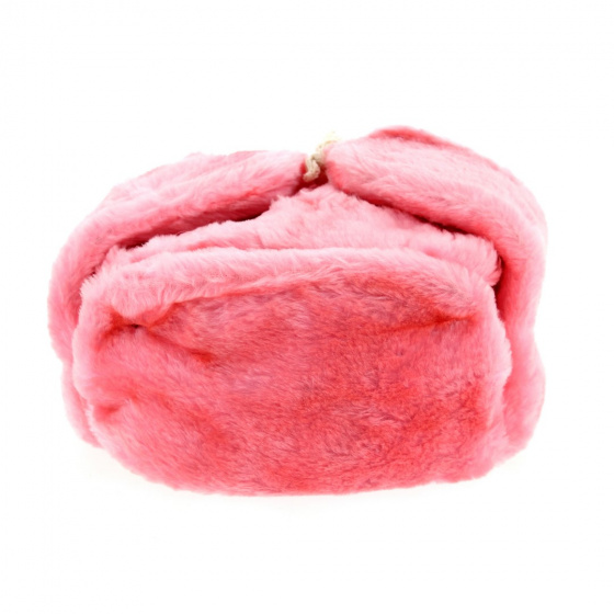Ushanka - USSR Neon Pink Chapka - Traclet