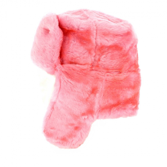 Ushanka - USSR Neon Pink Chapka - Traclet