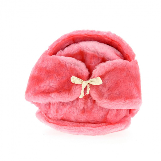 Ushanka - USSR Neon Pink Chapka - Traclet