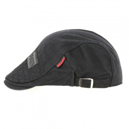 Voboom Black Cotton Duck Bill Cap - Traclet