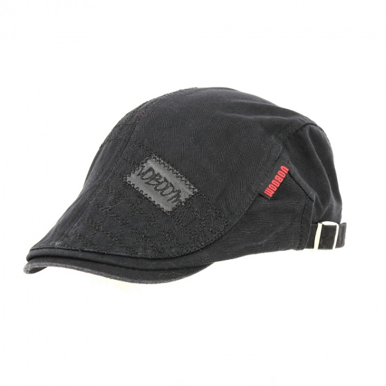 Voboom Black Cotton Duck Bill Cap - Traclet