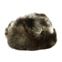 Michel Tawny Acrylic Faux Fur Hat - Traclet