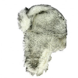 Bettina White Fur Ushanka - Traclet