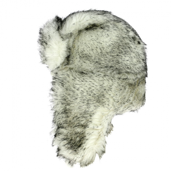 Bettina White Fur Ushanka - Traclet