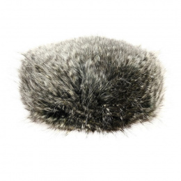 Toque Courchevel Grey Faux Fur - Traclet