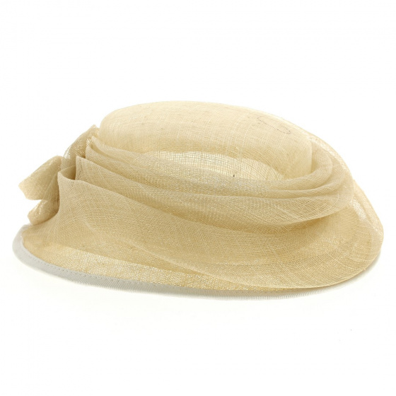 Aliska Flower Straw Ceremony Hat - Traclet