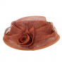 Aliska Fleur Paille Ceremonial Hat - Traclet