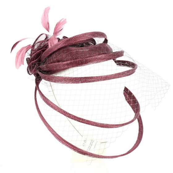 Malorie Straw & Sisal Ceremonial Hat - Traclet