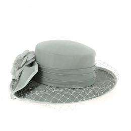 Ceremonial Hat Somers Gris Clair - Traclet