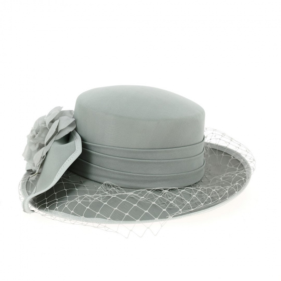 Light Grey Somers Ceremonial Hat - Traclet