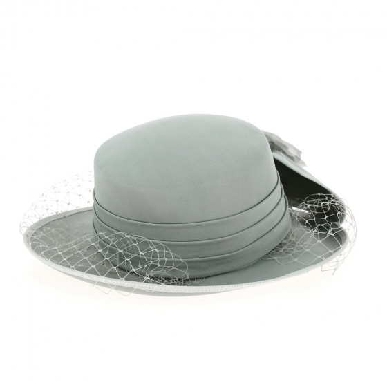 Light Grey Somers Ceremonial Hat - Traclet