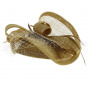 Beige Straw & Sisal Ceremonial Hat - Traclet