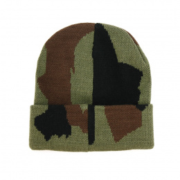 Camouflage Cuffed Beanie - Traclet