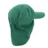 Casquette Saharienne Assouan Coton Vert Bouteille - Traclet Reference : 13110 | Chapellerie Traclet