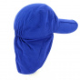 Royal Blue Cotton Saharan Assouan Cap - Traclet