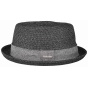 Robston Toyo Anthracite Porkpie Hat - Stetson
