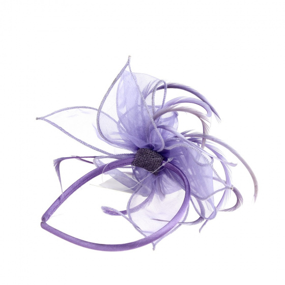 Serre Tête Cérémonie Cécily Pastel Violet - Traclet Serre Tête Cérémonie Cécily Pastel Violet - Traclet