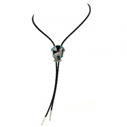 Bolo Tie Howling Wolf