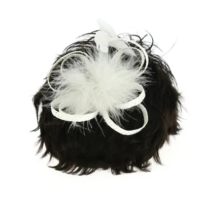 Accessoire de Tête Cérémonie Papillon Blanc Reference : 13174 | Chapellerie Traclet