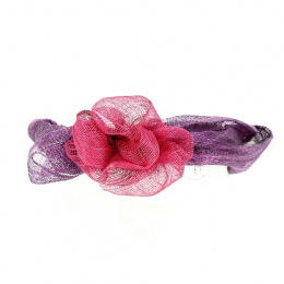 Purple & Pink Ceremonial Headband - Traclet