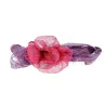 Purple & Pink Ceremonial Headband - Traclet Reference: 13189 | Traclet Hat Shop