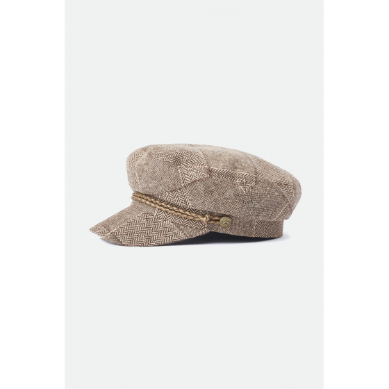 Sailor Cap Ashland Chevron Tan Brown - Brixton