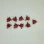 Flower snail set of 4