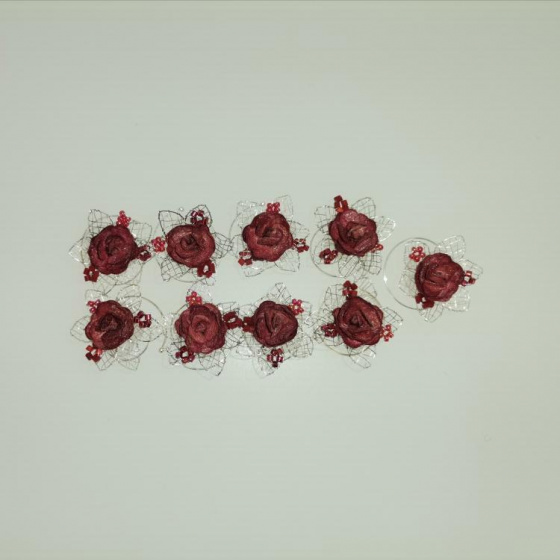 Flower snail set of 4