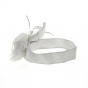 White Ceremony Headband - Traclet