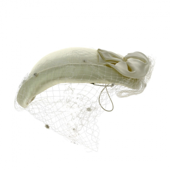 EDY Paradise White or Ecru Ceremonial Hat EDY Paradise White or Ecru Ceremonial Hat