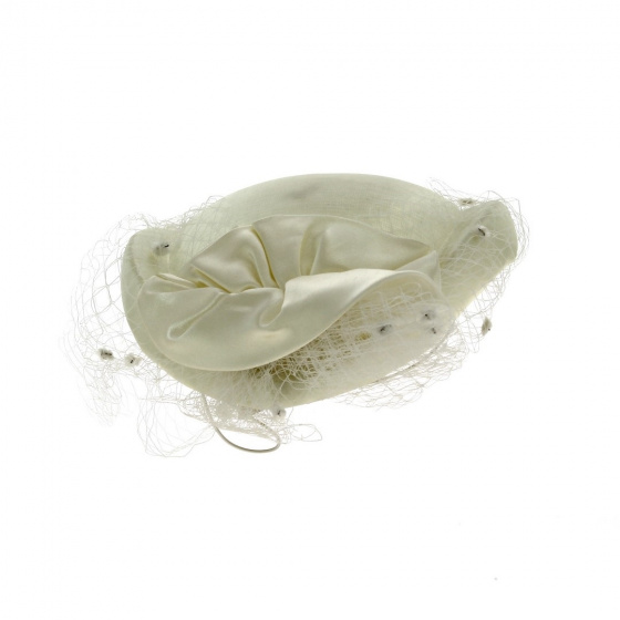 EDY Paradise White or Ecru Ceremonial Hat EDY Paradise White or Ecru Ceremonial Hat