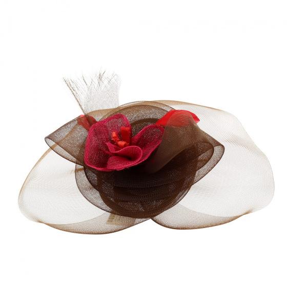 Brown & Pink Ceremonial Headband - Traclet