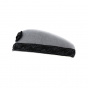 Ceremonial Tambourine Felt Grey & Black - Traclet