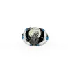Boucle de Ceinture Loup Hurlant Noir Reference : 13224 | Chapellerie Traclet