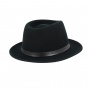 Stetson Lindsey Vitafelt Felt Traveller Hat - Black