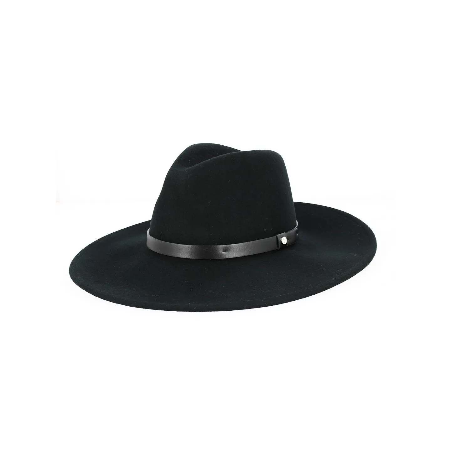 Chapeau Fedora Layton Noir - Brixton
