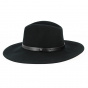 Black Layton Fedora Hat - Brixton