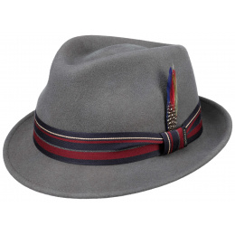 Trilby Le Falio Grey Hat - Steson
