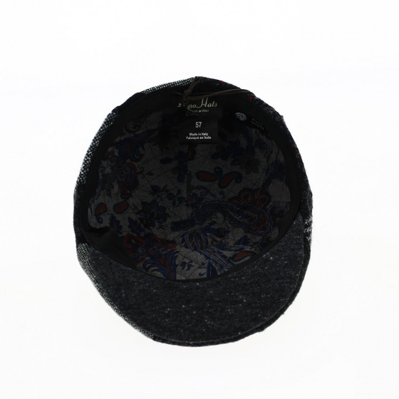 Atlantic Patchwork Wool Cap