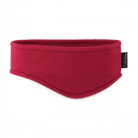 Bandeau Bison Enfant Polaire Rose - Pipolaki