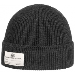 Anthracite Merino Beanie - Stetson