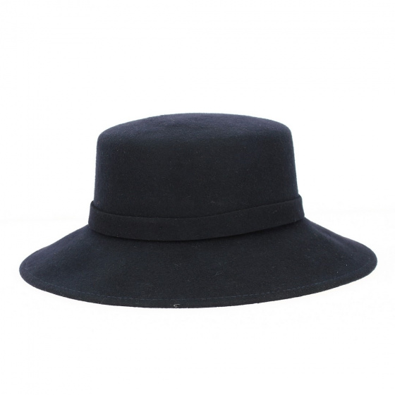 Capeline Marta laine bleu marine - Traclet