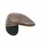 Brown Gatsby earmuffs cap - Traclet
